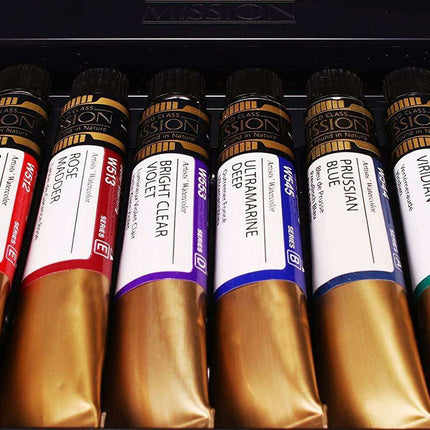 34-Color CrushOn Premium Watercolor Pigment Set - Ignite Your Imagination with Lively 15ml Tubes - Très Elite
