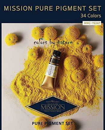 34-Color CrushOn Premium Watercolor Pigment Set - Ignite Your Imagination with Lively 15ml Tubes - Très Elite