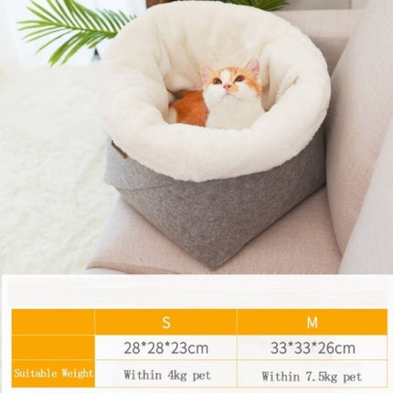Peekaboo Studio Cozy Orthopedic Pet Bed with Waterproof Cover