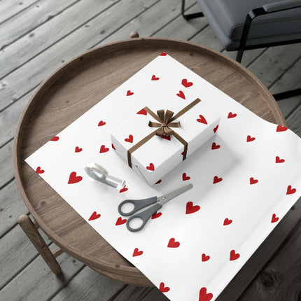 Luxurious Eco-Friendly Valentine Gift Wrapping Paper - Crafted in the USA