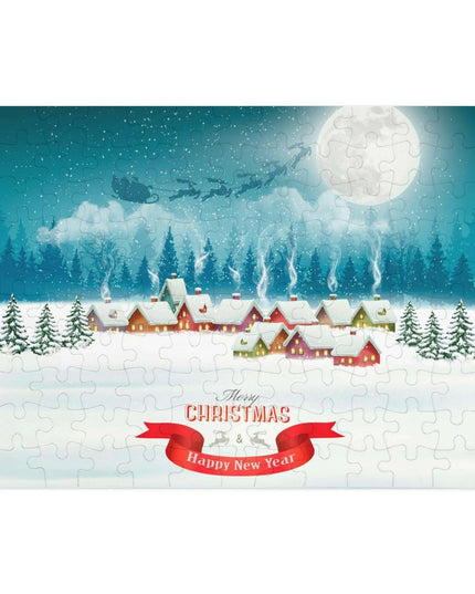 Holiday Joy Puzzle Collection - Perfect Family Activity for Christmas Fun