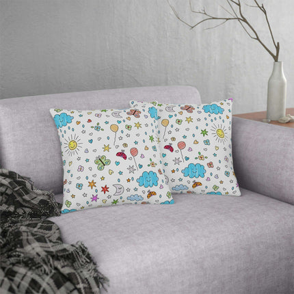 Chic Waterproof Floral Throw Pillows for Stylish Outdoor Living