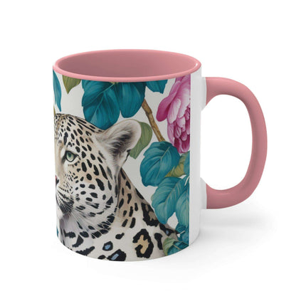Chic Kireiina Two-Tone Ceramic Coffee Cup - Eye-Catching 11oz Mug