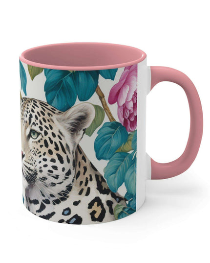 Chic Kireiina Two-Tone Ceramic Coffee Cup - Eye-Catching 11oz Mug