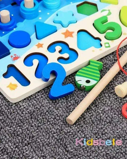 Montessori Math Fishing Puzzle Game - Engaging Educational Toy Set for Early Learners - Boost Skills & Inspire Imagination