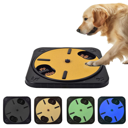 Dog Scratching Board And Slow Feeding Toy Nail File Puzzle For Dogs