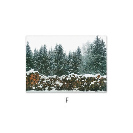 Winter Forest Landscape Mural Art Painting