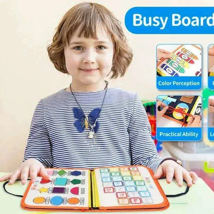 Wonderland Montessori Parish Toys Interactive Cloth Storybook - Inspiring Educational Adventure