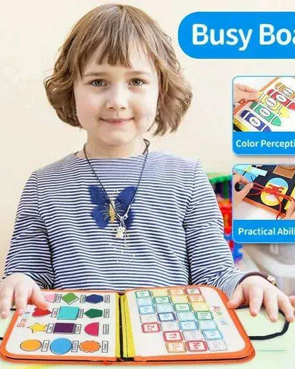 Wonderland Montessori Parish Toys Interactive Cloth Storybook - Inspiring Educational Adventure