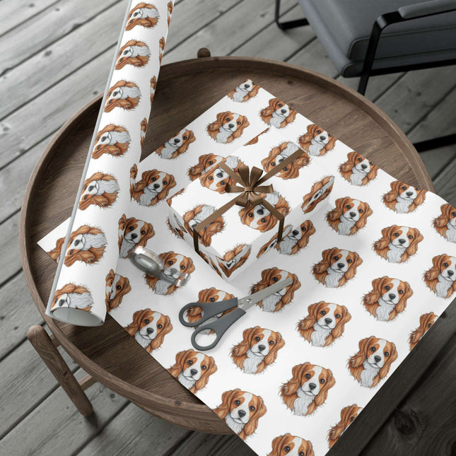 Elegant Puppy-Inspired Gift Wrap Set - Elevate Your Gifting Experience