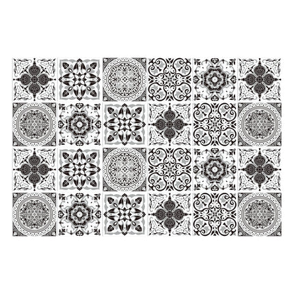Peekaboo Studio 3D Self-Adhesive Art Tile Wall Sticker - Waterproof &