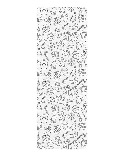 Luxury Festive Yoga Mat with Premium Suede & Non-Slip Grip - Exclusive Design by Maison d'Elite