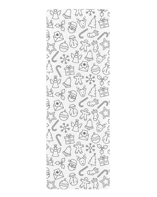 Luxury Festive Yoga Mat with Premium Suede & Non-Slip Grip - Exclusive Design by Maison d'Elite