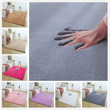 Peekaboo Studio Thick Rabbit Fur Carpet - Luxurious Softness & Warmth