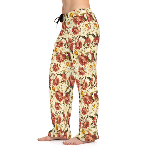 Retro Floral Women's Pajama Pants - Indulge in Opulence