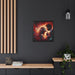 Elegant Whispers - Eco-Friendly Matte Canvas Artwork in Sleek Black Pinewood Frame