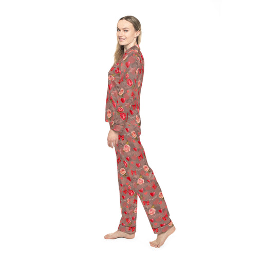 Véronique Roy Valentine Women's Satin Pajamas