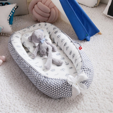 Peekaboo Studio Cotton Crib Bed - Soft & Breathable for Ultimate Comfo
