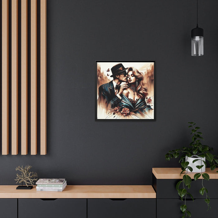 Romantic Elegance - Stylish Matte Canvas Wall Art