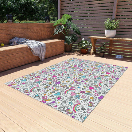 Plush Outdoor Chenille Rug - Transform Your Outdoor Oasis with Luxury