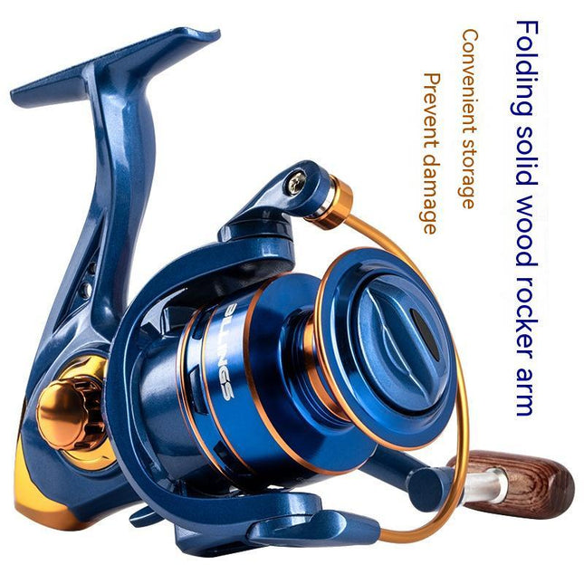 All-metal Spinning Reel Outdoor Fishing Reel Reel For Telescopic Fishi