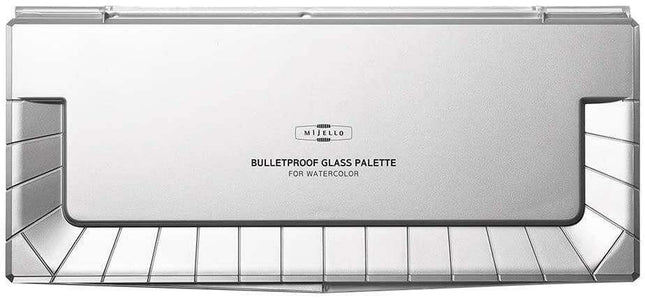 36-Color Impact-Resistant Watercolor Palette with Ergonomic Dual-Handed Design