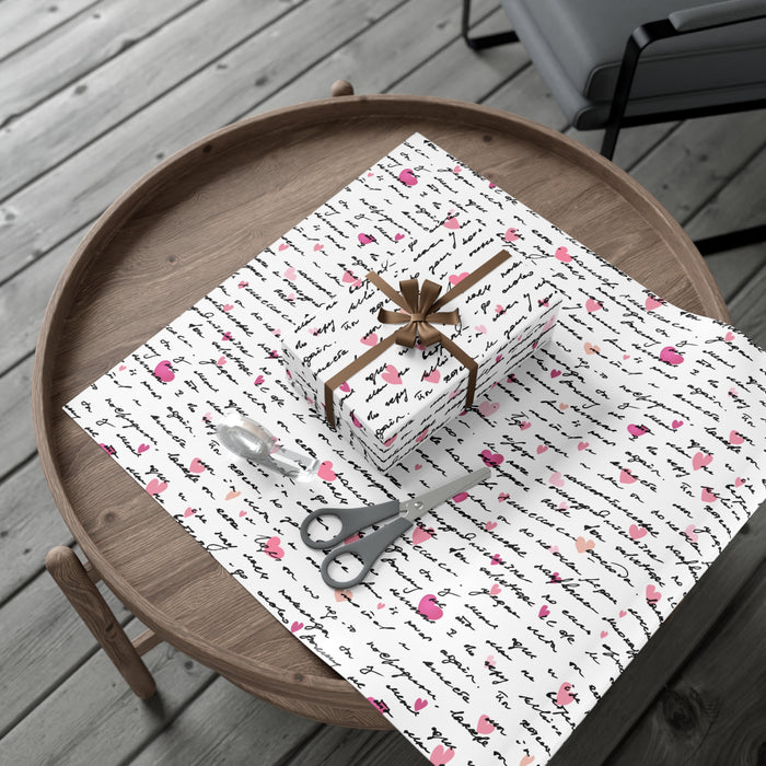 Valentine's Day Deluxe Gift Wrap Set - High-Quality Wrapping Paper crafted in the USA