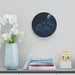 Elegant Mountain Landscape Wall Clock with Vibrant Prints and Premium Materials