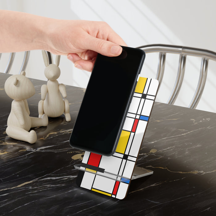 Geometric Art Smartphone Stand: Peekaboo Edition