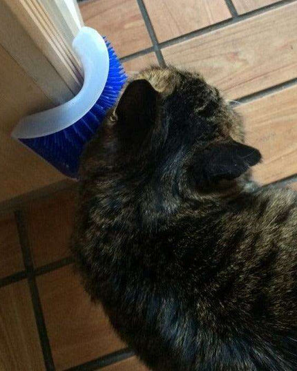 Ultimate Pet Grooming and Relaxation Set with Catnip - Simple Setup for a Fur-Free Space