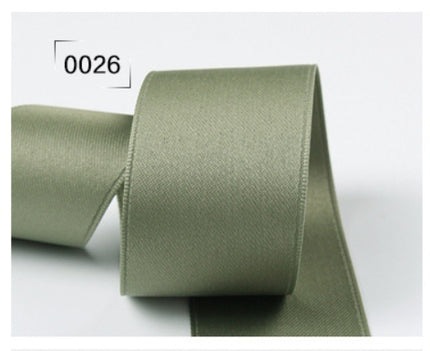 Peekaboo Studio Double-Sided Pearlescent Cotton Ribbon - 1.5" Wide, 10