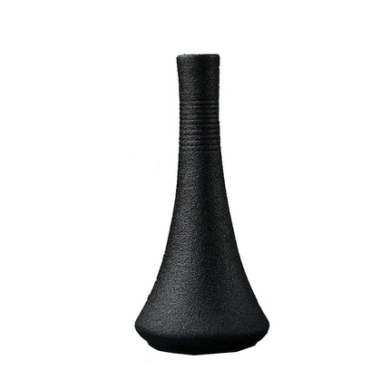 Creative Black Ceramic Small Vase for Desktop Decor and Home