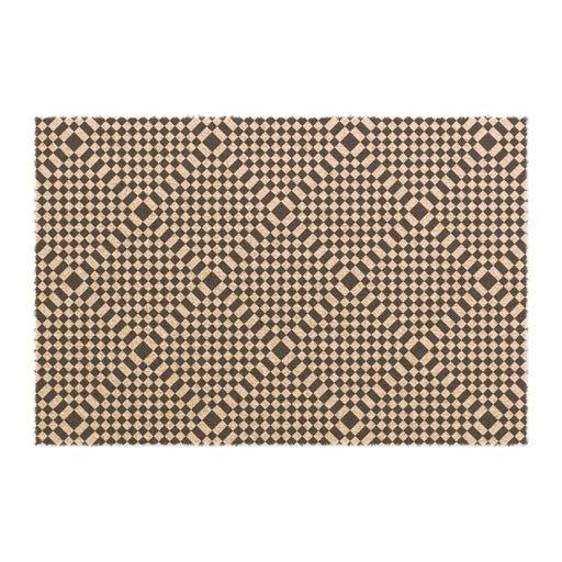 Personalized Geometric Welcome Mat