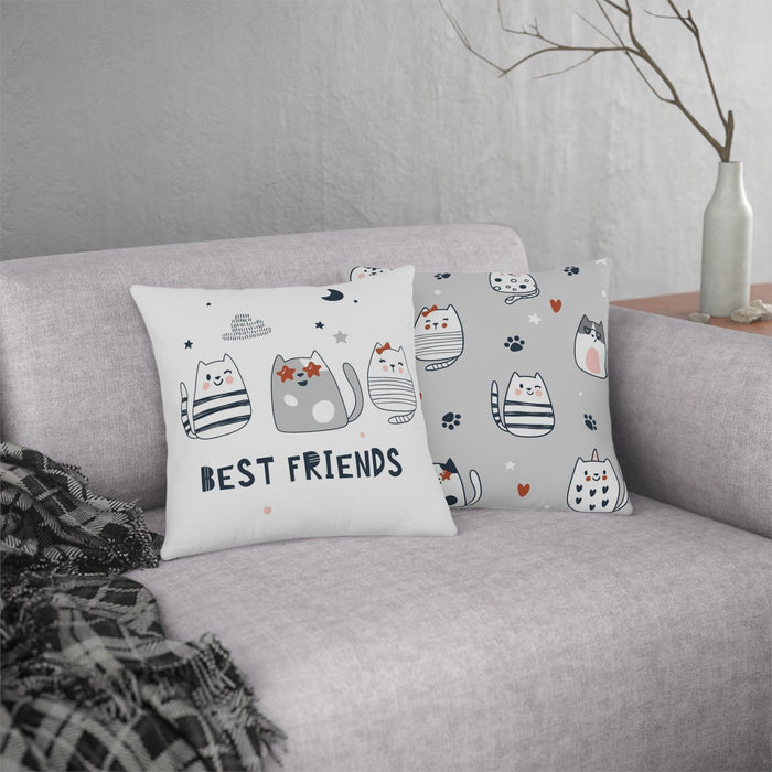 Chic Water-Resistant Floral Cushion Covers for Stylish Outdoor Comfort - Easy Care Zipper Closure