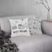Chic Water-Resistant Floral Cushion Covers for Stylish Outdoor Comfort - Easy Care Zipper Closure