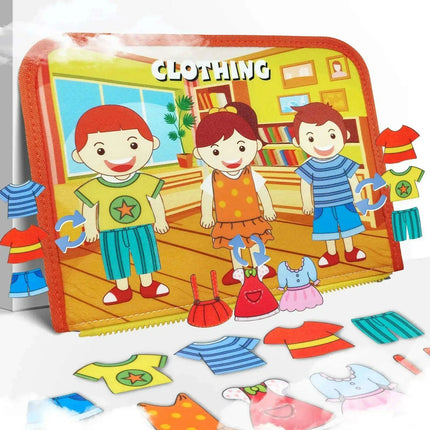 Wonderland Montessori Parish Toys Interactive Cloth Storybook - Inspiring Educational Adventure
