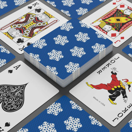 Luxury Festive Poker Deck - Enhance Your Holiday Card Games