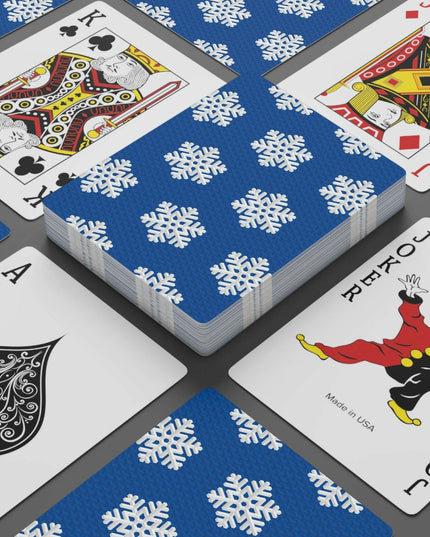 Luxury Festive Poker Deck - Enhance Your Holiday Card Games