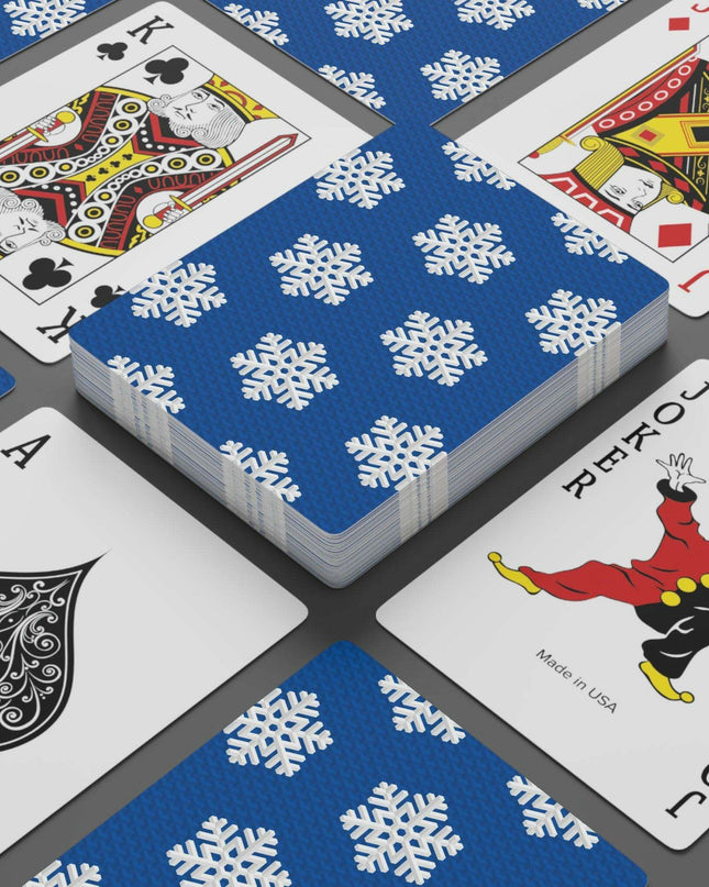 Luxury Festive Poker Deck - Enhance Your Holiday Card Games