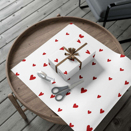 Luxurious Eco-Friendly Valentine Gift Wrapping Paper - Crafted in the USA