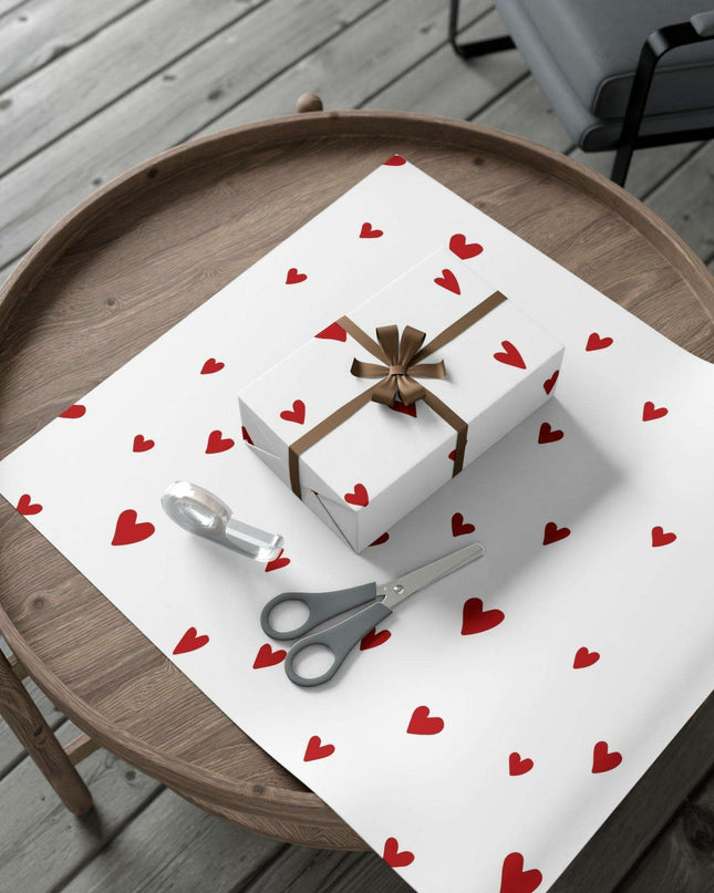 Luxurious Eco-Friendly Valentine Gift Wrapping Paper - Crafted in the USA