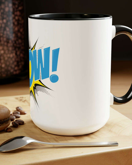 Sophisticated Dual-Hued Ceramic Coffee Mugs - Maison d'Elite Series