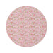 Maison d'Elite Sakura Round Rug - Fun, Bright Designs, 100% Polyester Chenille