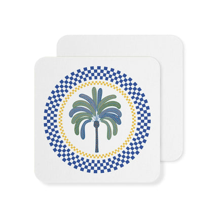 Tropical Palm Leaf Coasters - Set of 50 or 100 - Perfect for Parties & Home Decor