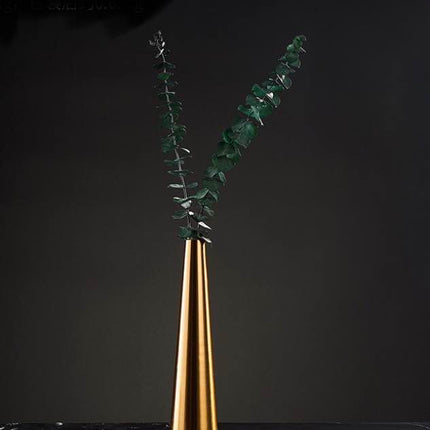Peekaboo Studio Artificial Flower Decoration with Iron Vase for Living