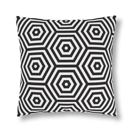 Stylish Waterproof Geometric Floral Throw Pillows for Indoor and Outdoor Decor