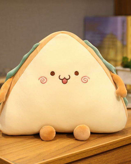 Whimsical Plush Expression Pillow: Charming Room Decor Accent