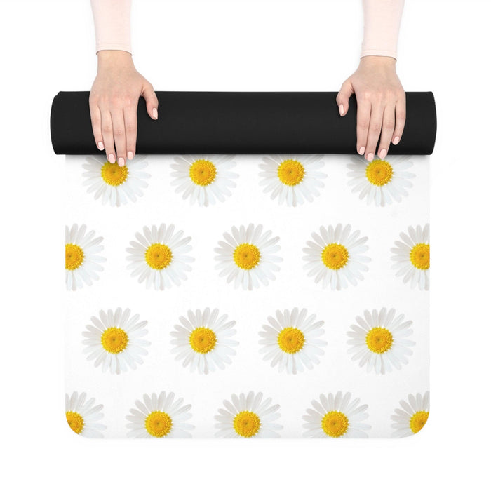 Elite Daisy Floral Luxe Yoga Mat