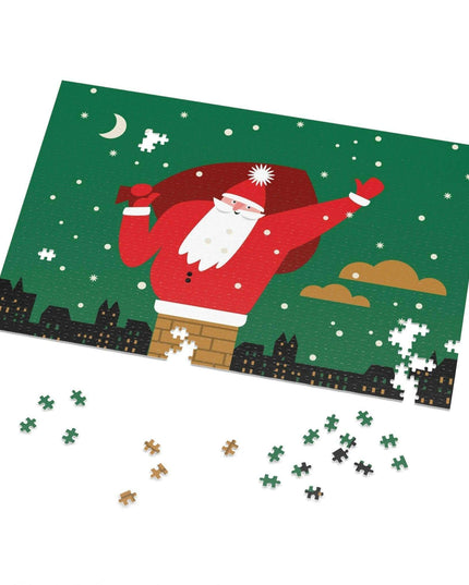 Joyful Christmas Family Puzzle Experience