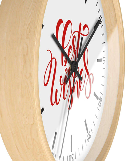 Opulent Holiday Chic Wall Clock - An Exquisite Timekeeper for Elegant Interiors